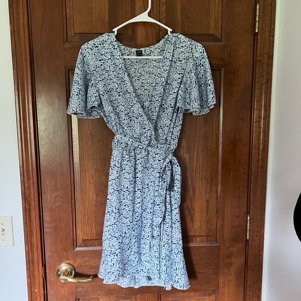 Blue Floral Sundress